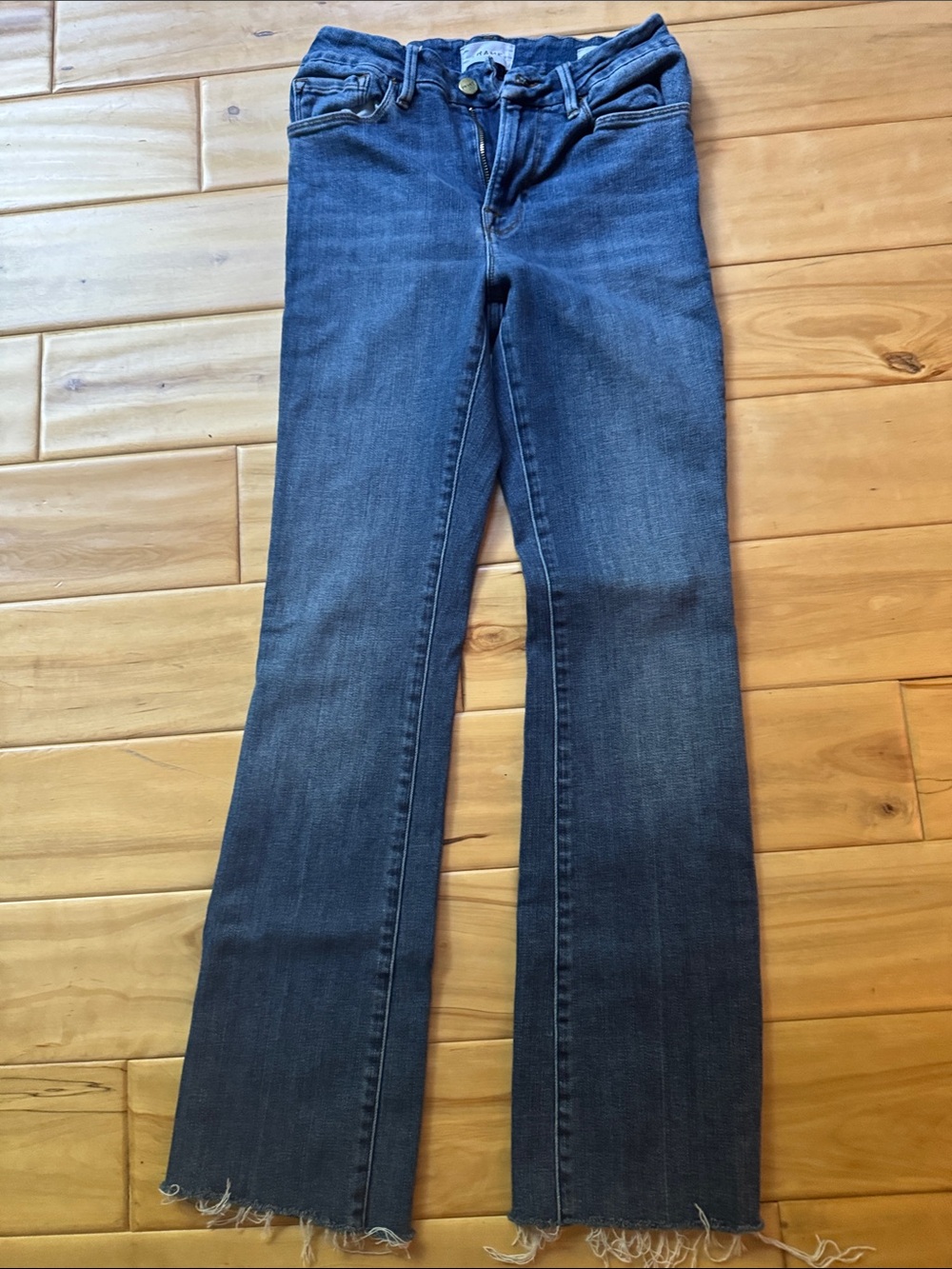 Frame Denim Dark Blue Flare Jeans